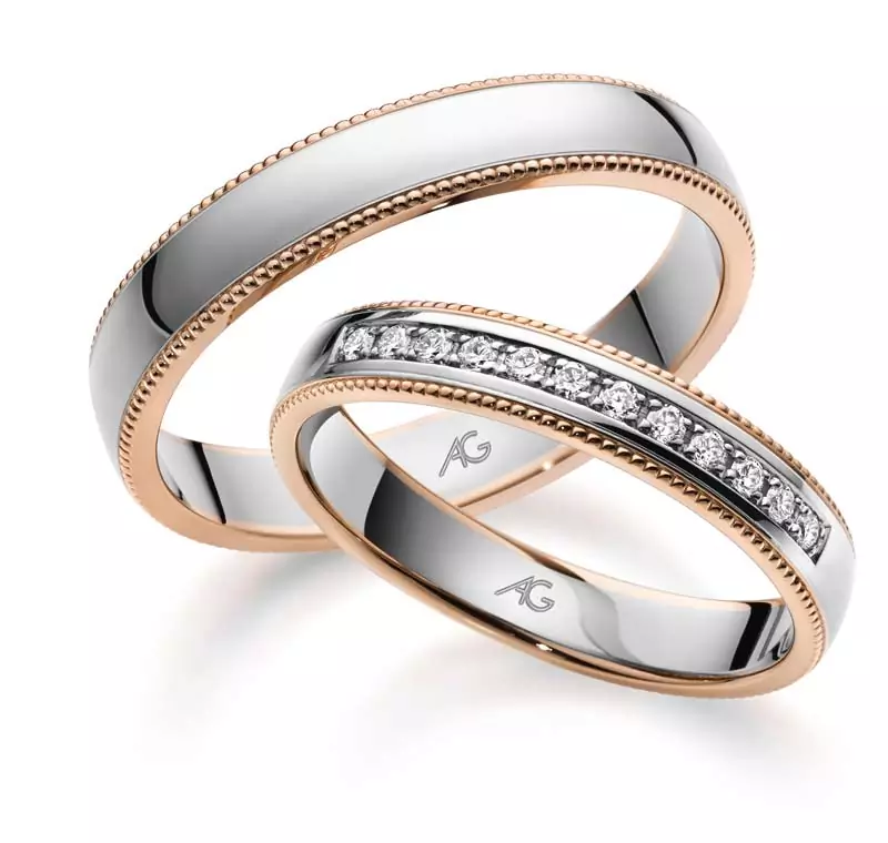 Gerstner - Trauringe - 28835 - Bicolor 1 Gerstner - Trauringe - 28835 - Bicolor