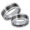 Schwarz - Trauringe - Tungsten 20002 - Partnerring