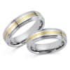 Schwarz - Trauringe - Tungsten 20005 - Partnerring