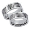 Schwarz - Trauringe - Tungsten 20007 - Partnerring