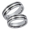Schwarz - Trauringe - Tungsten 20019 - Partnerring