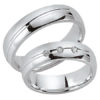 Schwarz - Trauringe - Silber925-36 - Partnerring