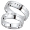 Schwarz - Trauringe - Silber925-037 - Partnerring