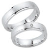 Schwarz - Trauringe - Silber925-042 - Partnerring