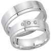 Schwarz - Trauringe - Silber925-045 - Partnerring