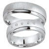 Schwarz - Trauringe - Silber925-048 - Partnerring