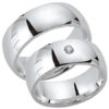 Schwarz - Trauringe - Silber925-050 - Partnerring