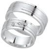 Schwarz - Trauringe - Silber925-088 - Partner