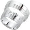 Schwarz - Trauringe - Silber925-098 - Partnerring