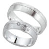 Schwarz - Trauringe - Silber925-109 - Partnerring