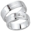 Schwarz - Trauringe - Silber925-111 - Partnerring