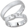 Schwarz - Trauringe - Silber925-113 - Partnerring