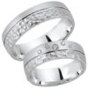 Schwarz - Trauringe - Silber925-114Partnerring