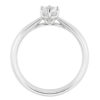 Verlobungsring mit Diamant - 6er-Krappenfassung - Klassisch - Cilor - BK006