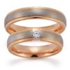 Gerstner - Trauringe -Bicolor - Rotgold/Weißgold 20504