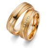 Trauringe besonderes Design in Gelbgold