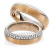Gerstner - Trauringe - Bicolor - 28609 - Weißgold/Gelbgold