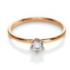 Breuning - Verlobungsringe - mit Brillant- 41/052840-18754