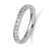 Verlobungsring mit Diamanten - Memoire - Gerstner - 29731/2.9 - Weißgold/Platin