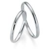 Breuning - Slim - Trauringe - Weissgold - 043030