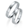 Breuning - Basic Light -II - Trauringe - Weissgold - 042050