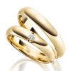 Eheringe - Design - mit Diamant - RU-1077-1-0