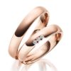 Eheringe - Design - mit Diamanten - RU-1078-1-0