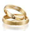 Eheringe - Design - mit Diamant - RU-1083-1-0