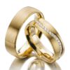 Eheringe - Design - mit Diamanten - RU-1007-1-0