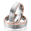 Eheringe - Design - mit Diamanten - RU-1058-1-0
