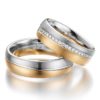 Eheringe - Design - mit Diamanten - RU-1013-1-0