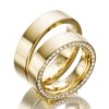 Eheringe - Design - mit Diamanten - RU-1014-1-0
