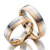 Eheringe - Design - mit Diamanten - RU-1026-1-0