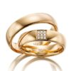 Eheringe - Design - mit Diamanten - RU-1031-1-0