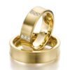 Eheringe - Design - mit Diamanten - RU-1033-1-0