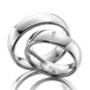 Eheringe - Design - mit Diamanten - RU-1039-1-0