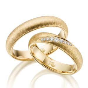 Eheringe - Design - mit Diamanten - RU-1524-1-0
