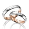 Eheringe - Design - mit Diamant - RU-1532-1-0