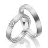 Eheringe - Design - mit Diamanten - RU-1536-1-0