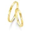 Breuning - Trauringe - Basic Slim DR 043170 / HR 043180 - Gelbgold