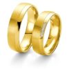 Breuning- Trauring- Rainbow DR 062250 / HR 062260 Gelbgold