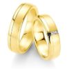 Breuning - Black&White - Trauringe -DR 064070 / HR 064080 - Gelbgold