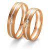 Breuning- Trauring- Rainbow DR 062350 / HR 062360 Weißgold/Rotgold