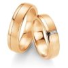 Breuning - Black&White - Trauringe -DR 064070 / HR 064080 - Rotgold