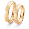 Breuning - Rainbow - Trauringe -DR 062150 / HR 062160 - Roségold