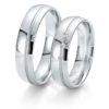 Breuning - Rainbow - Trauringe - DR 062070 / HR 062080 - Weißgold