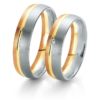Breuning- Trauring- Rainbow DR 062050 / HR 062060 - Gelbgold/Rotgold/Palladium