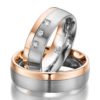 Eheringe - Design - mit Diamanten - RU-1005-1-0
