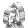 Eheringe - Design - mit Diamanten - RU-1008-1-0