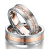 Eheringe - Design - mit Diamanten - RU-1009-1-0
